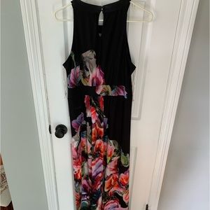 Beautiful and colorful maxi dress